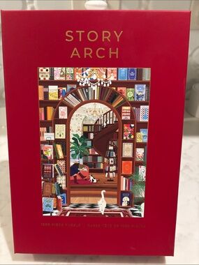 Hobbry Story Arch 1000 Piece Puzzle - Red Box